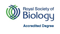 Royal Society of Biology accreditation logo, 2022